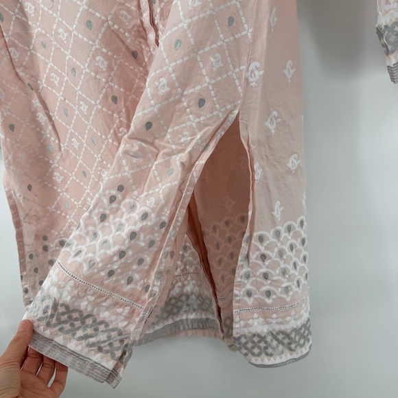 Light Pink Cotton Dress - Picture 3 of 7